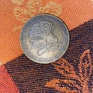 Elk Collectors Medallion with Antler Design